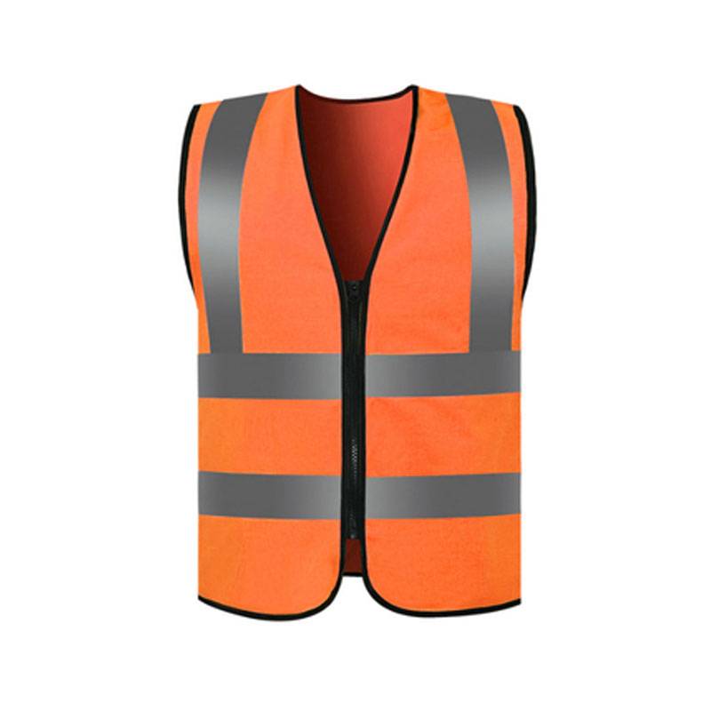 Passing shoulder zipper (without pocket) - orange